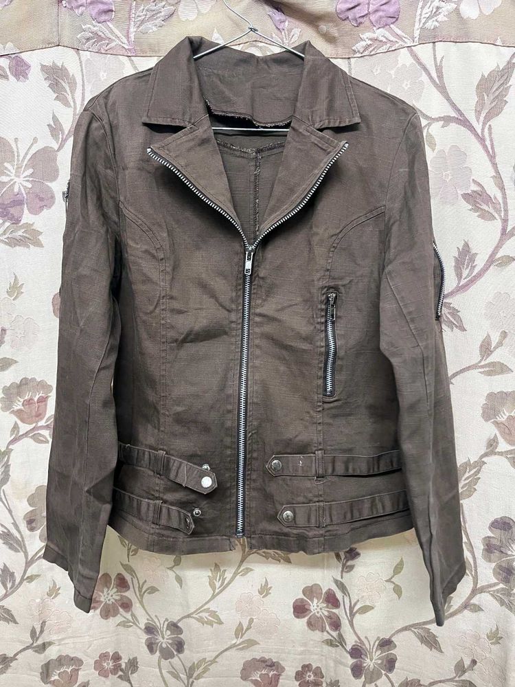 Brown Denim Jacket