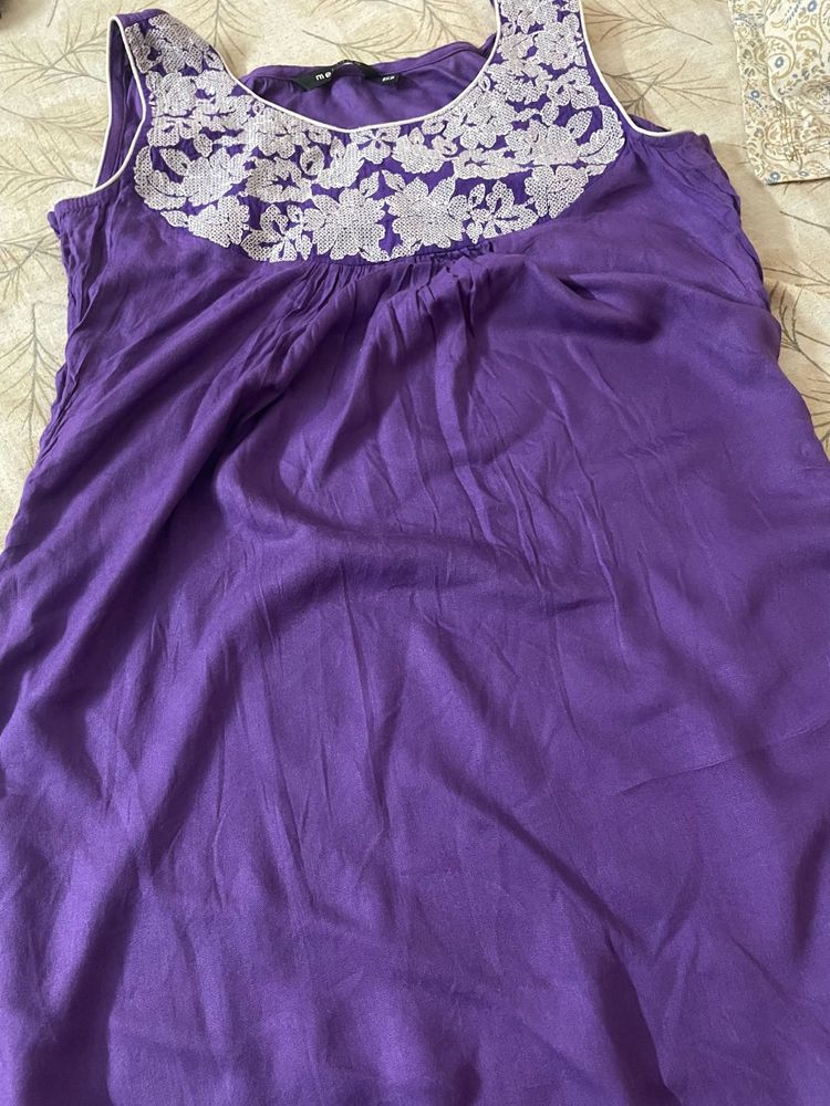 Women Melange Brand Short Kurti