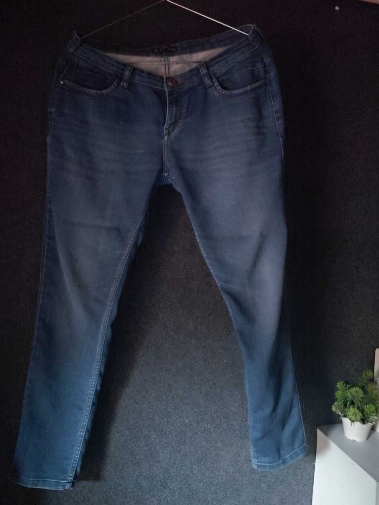 Dark Blue Denim Jeans