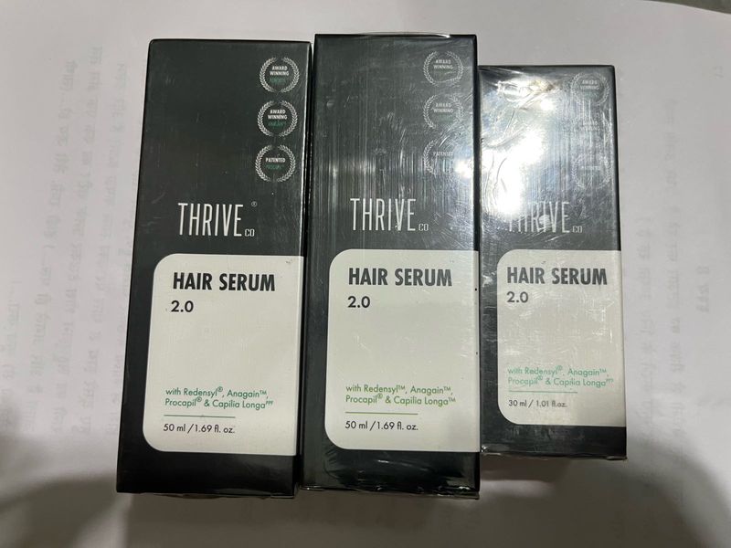 Thrive Hair Serum 2.0 Combo X 3