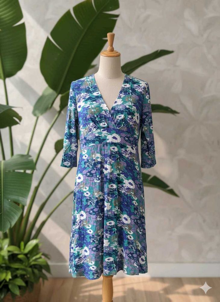 Floral Print Midi Dress
