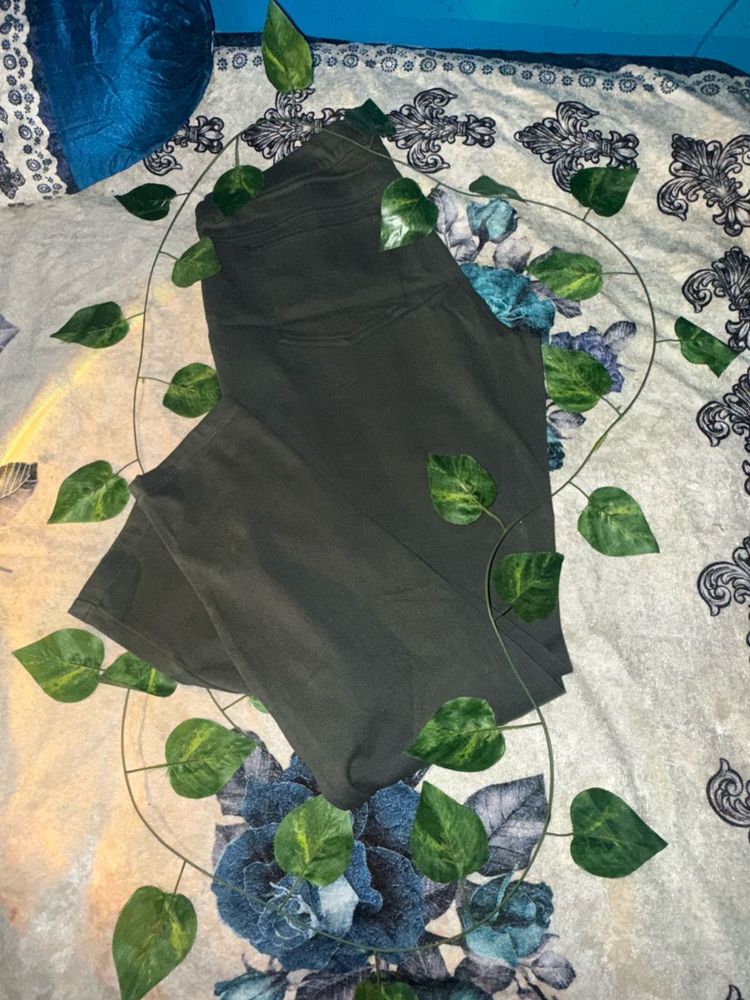 Olive Green Leggings