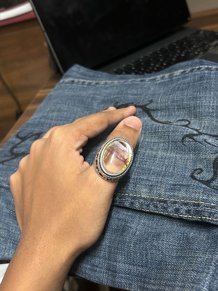 Y2K Heavy Mystical Finger Ring