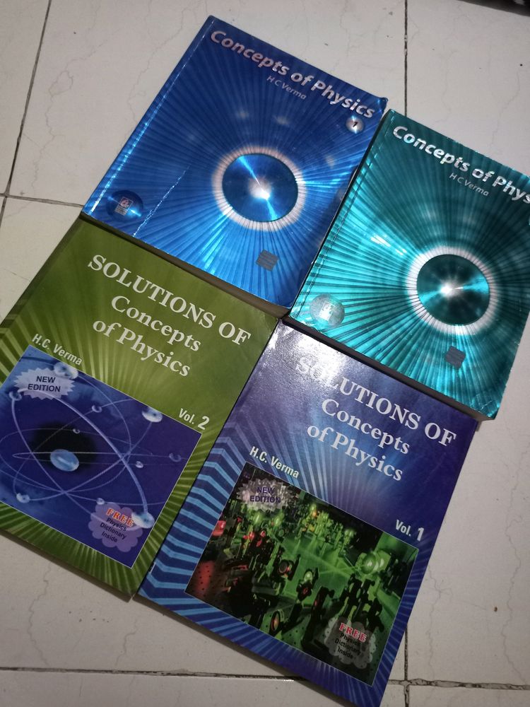 HC Verma New books With Solutions