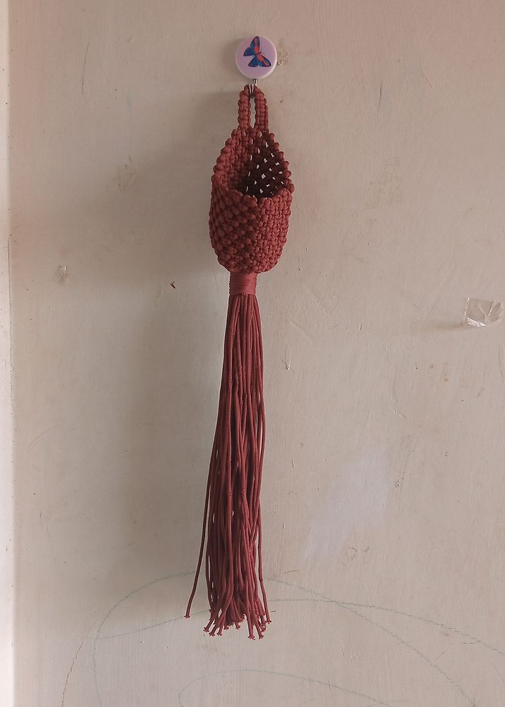 Macrame Flower Stend