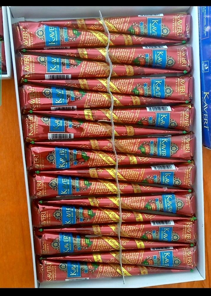 25 Kaveri Mehendi Cones