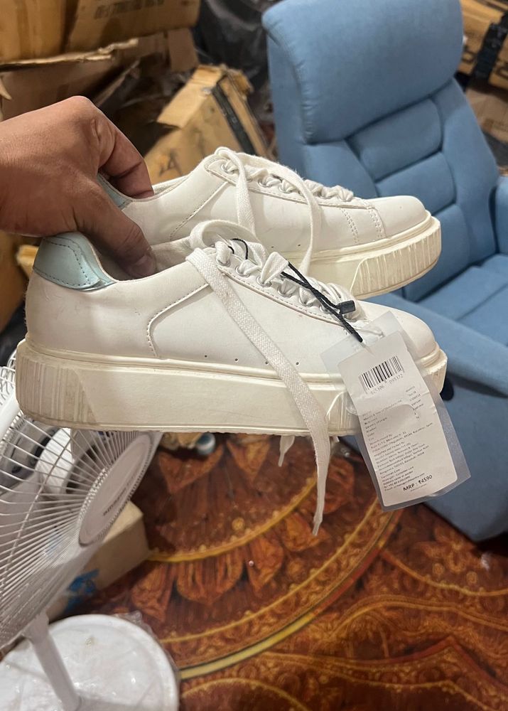 MANGO PLATFORM SNEAKERS