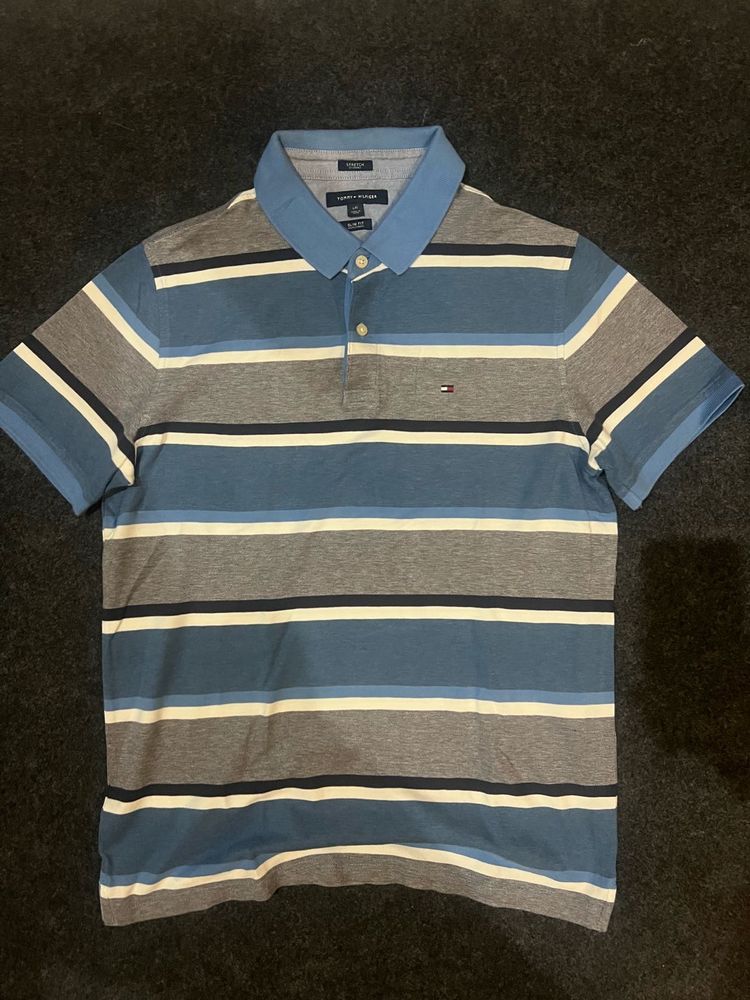 Tommy Hilfiger Striped Polo