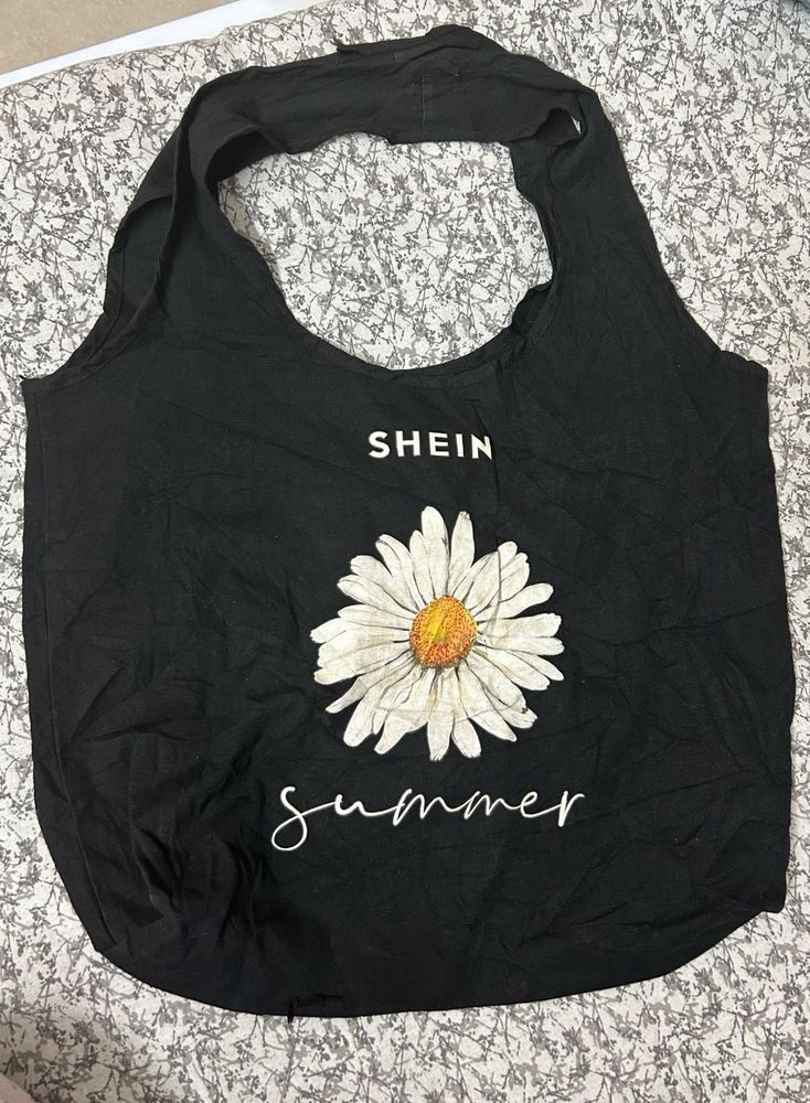 shein black tote bag
