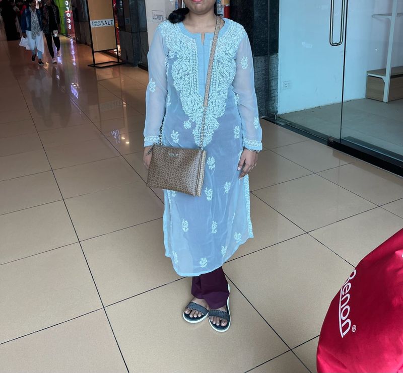 Grey Kurta
