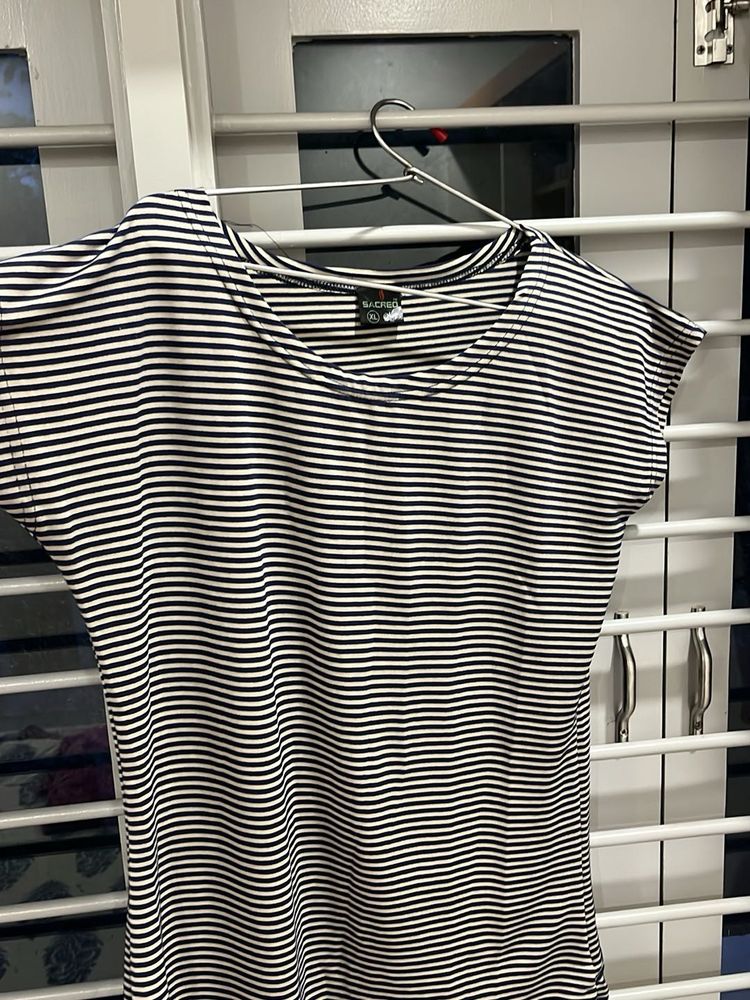 Striped Tunic Top