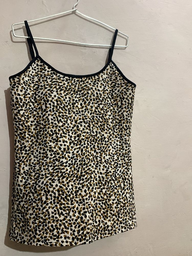 Printed Camisole In Perfect New Condition