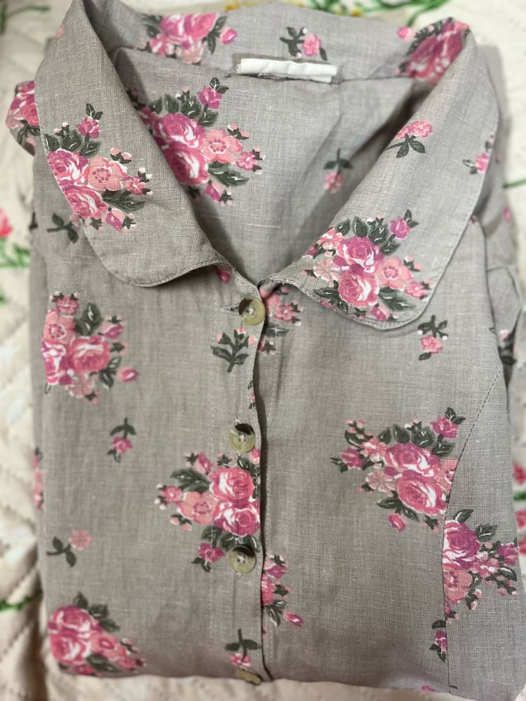 Floral Pajama Set