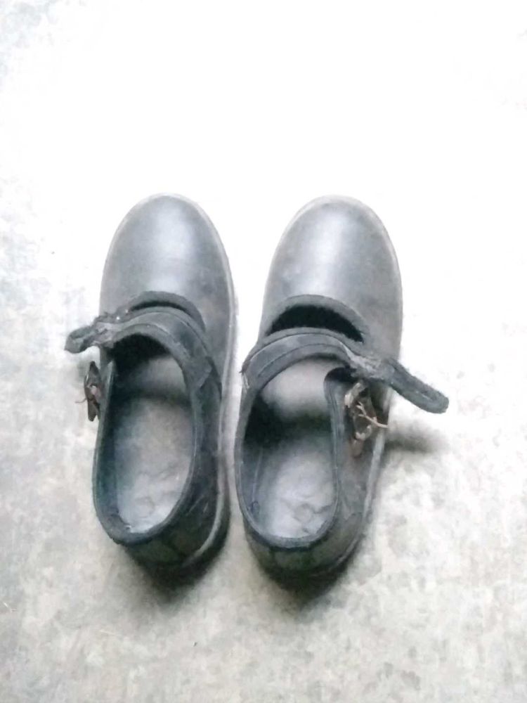 Girls Black Mary Jane Shoes