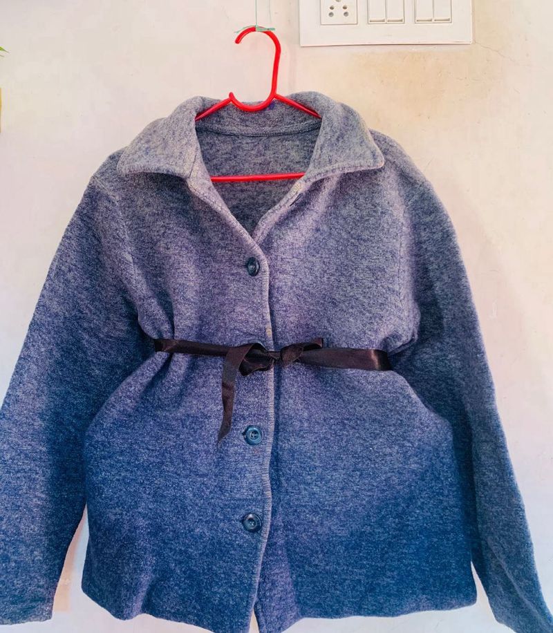 Stylish Blue Ombre Jacket 61