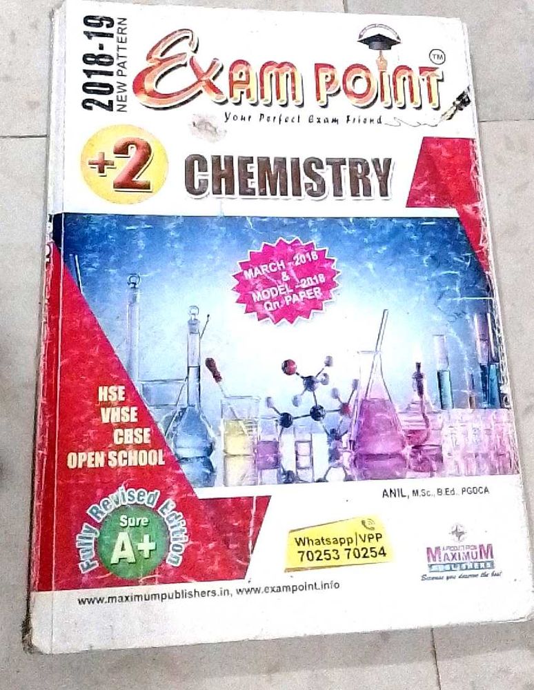 Exam Point +2 Chemistry (2018-19)
