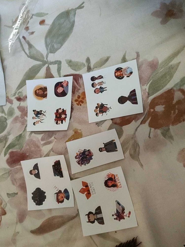 Stranger Things Sticker Set
