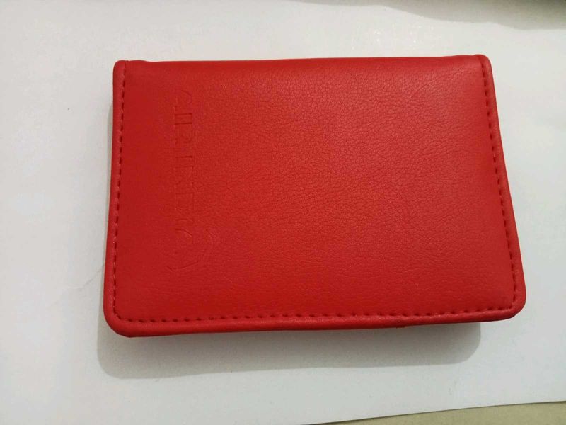 Red Card Holder Fully New