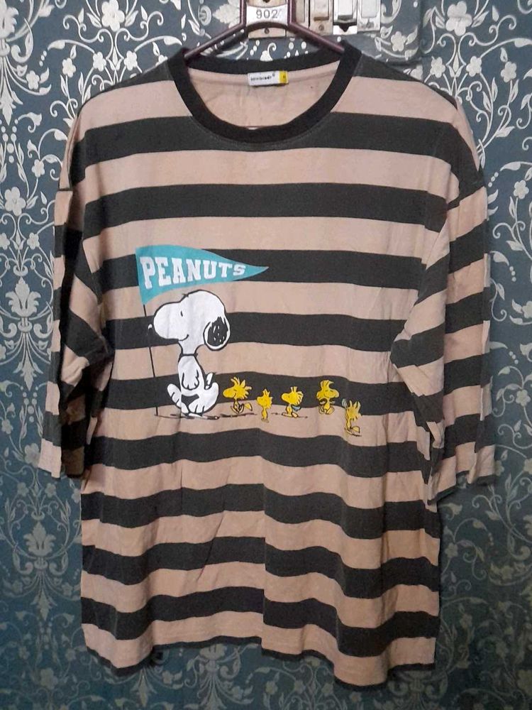 Snoopy Striped Tee