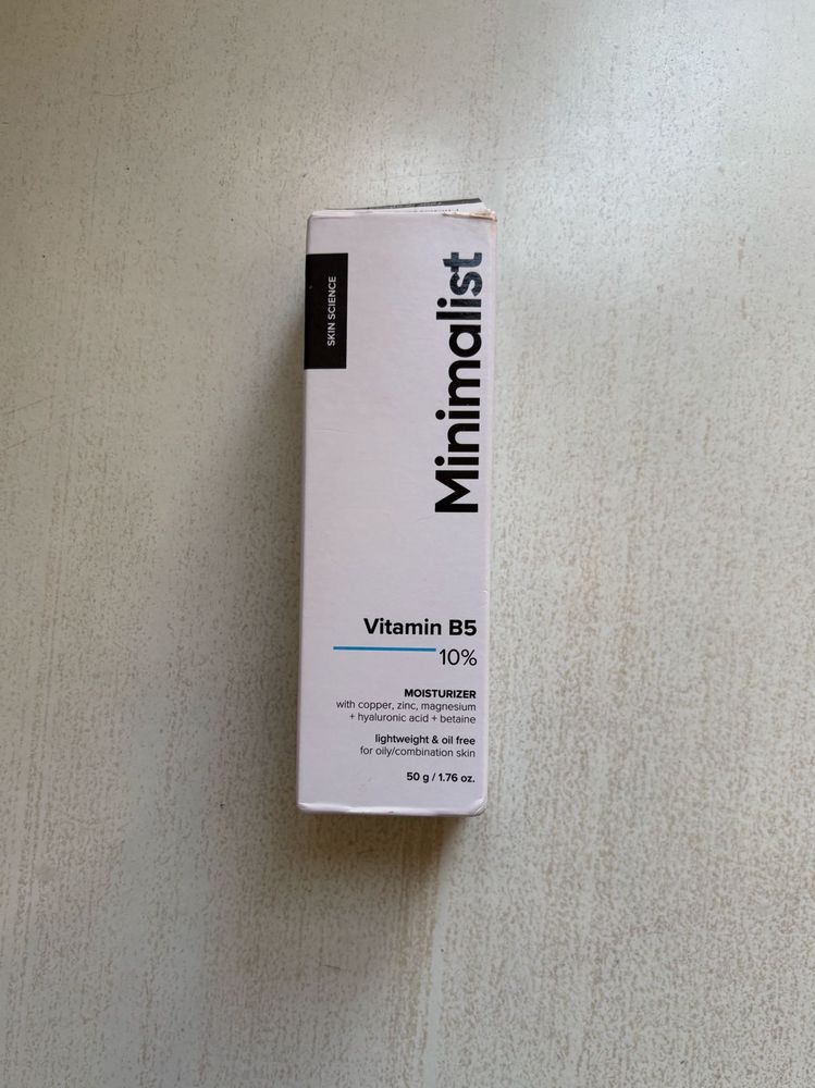 Minimalist Vitamin B5 Moisturiser