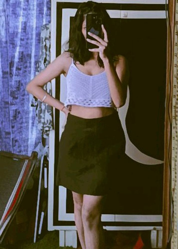 Lavender Crochet Top 💜