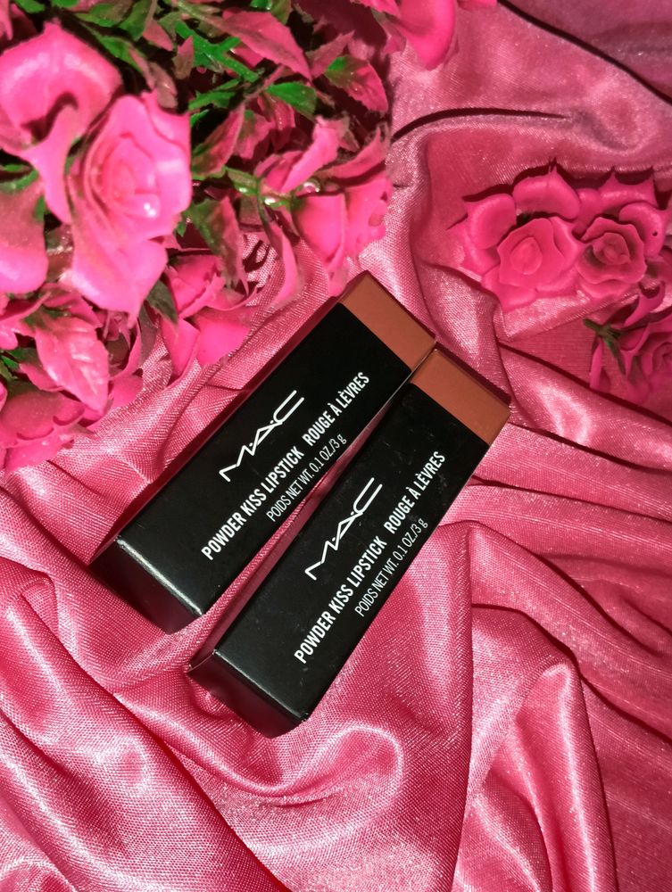 MAC Powder Kiss Lipstick Combo