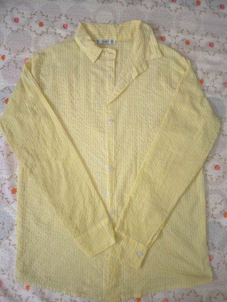 Yellow Striped Shirt