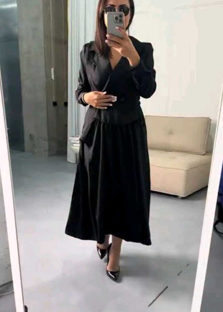 Blazer Wrap Up Kind Dress.