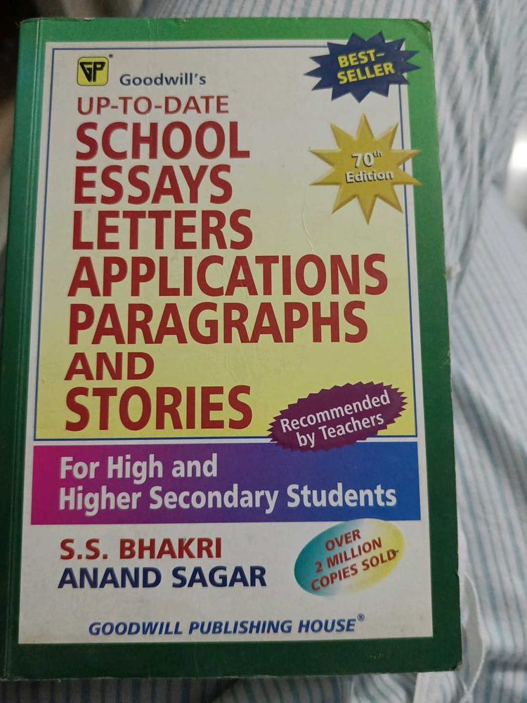 School Essays, Letters, Applications350 page