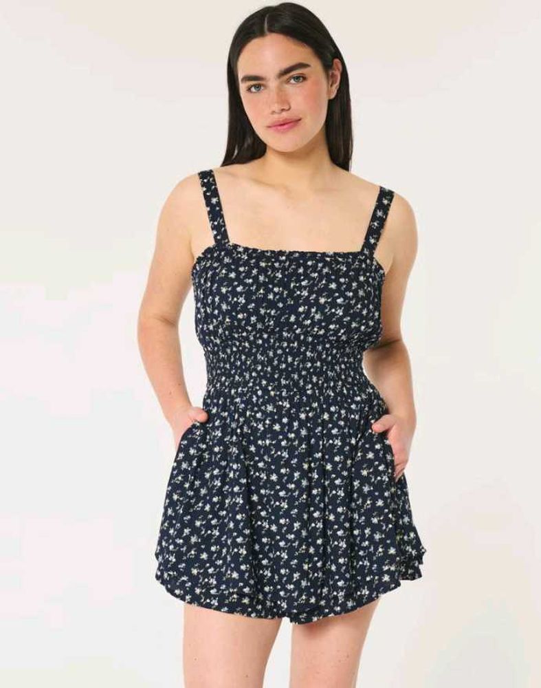 HOLLISTER SAIDIE REMOVABLE STRAP ROMPER