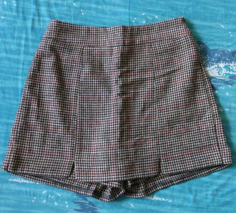 Houndstooth Skort