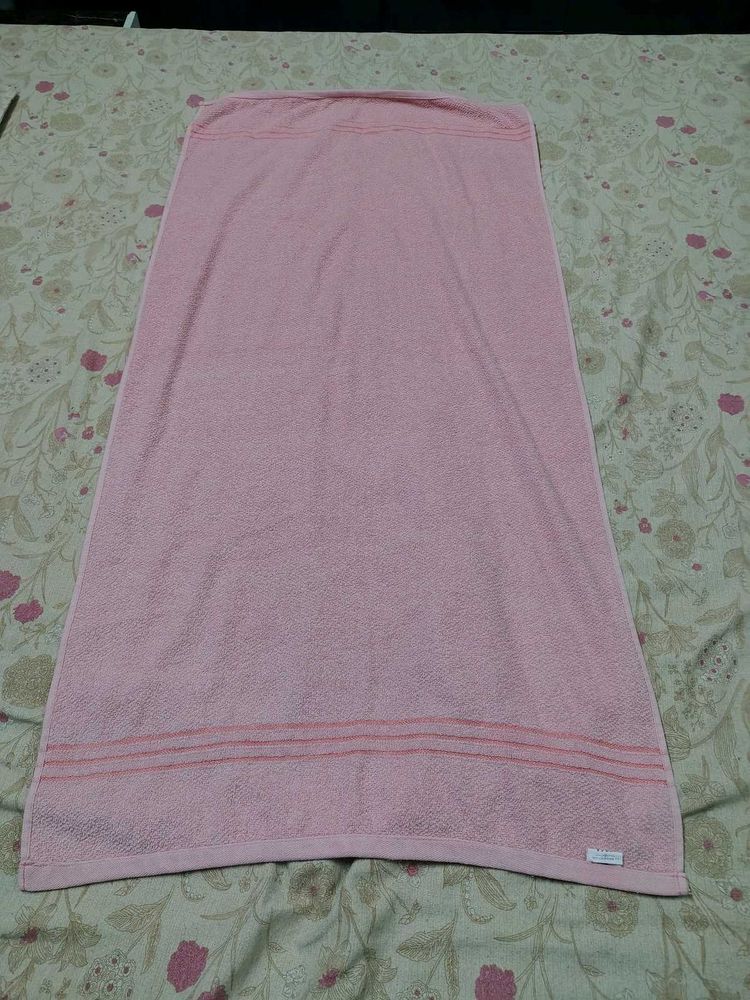 Pink Bath Towel