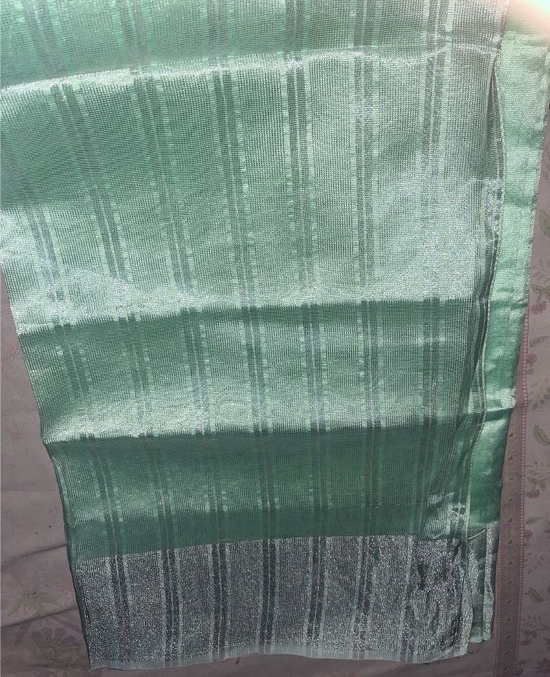 Old Organza Silk Beautiful Saree