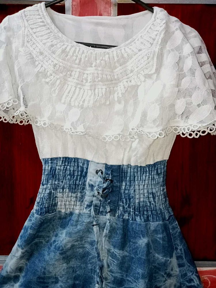 Jeans Top Korean Style 😊