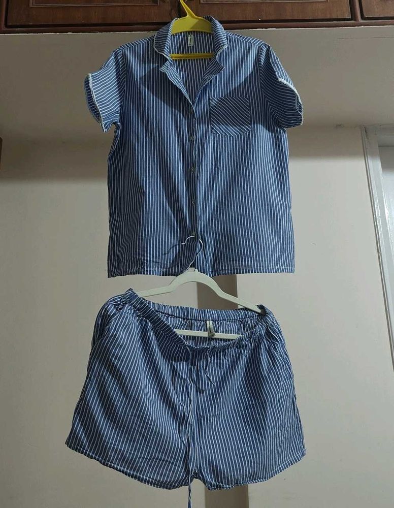 Striped Pajama Set