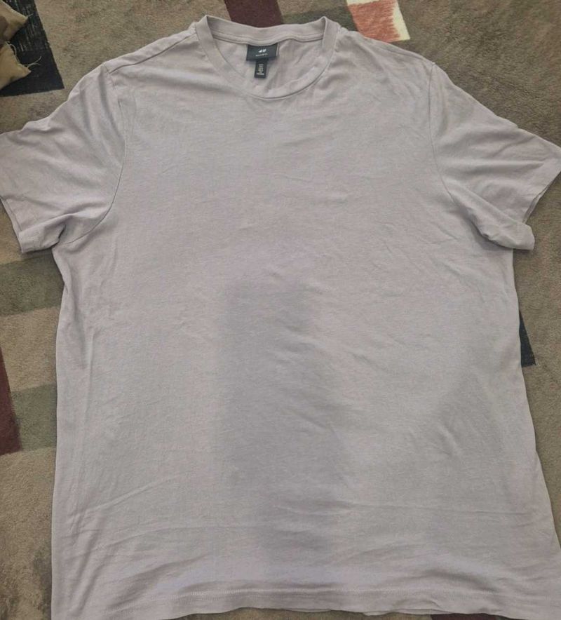 H&amp;M Mauve Casual T-Shirt