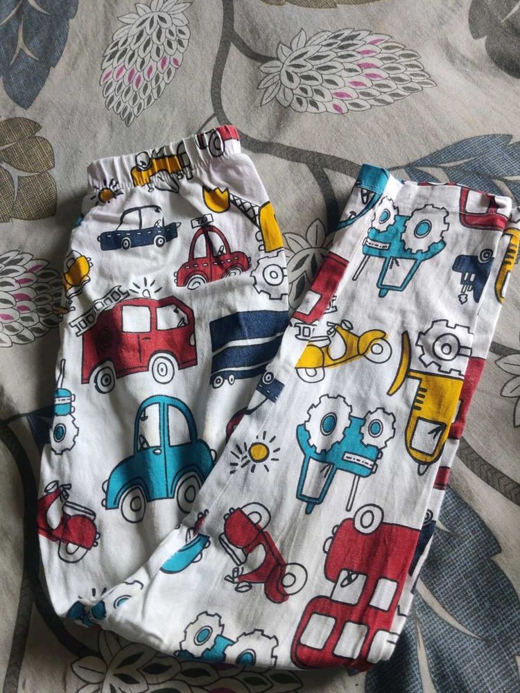 Fun Car Print Clothing Set