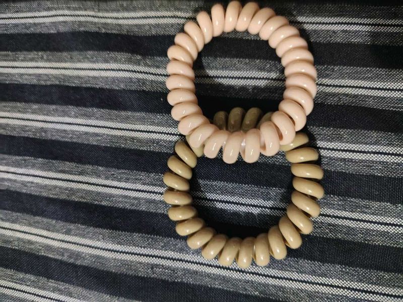 Coiled Hair Ties - Set of Two