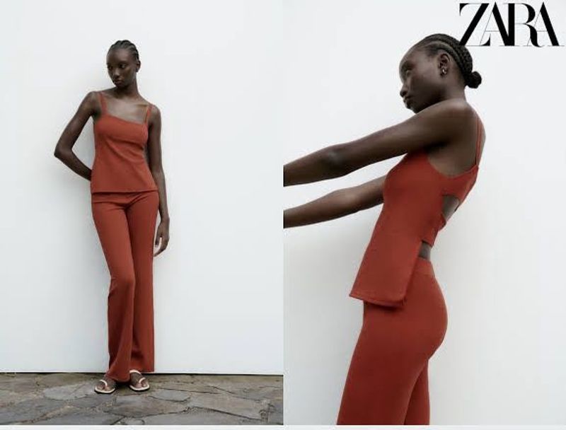 Zara Backless Top