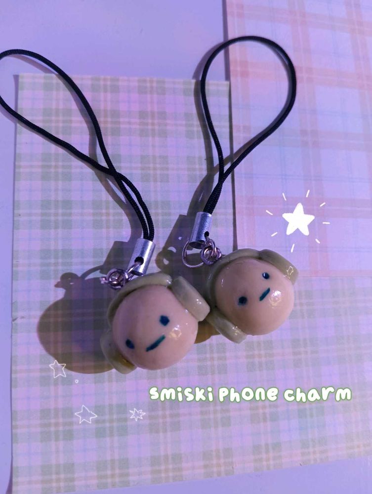 Smiski Phone Charm