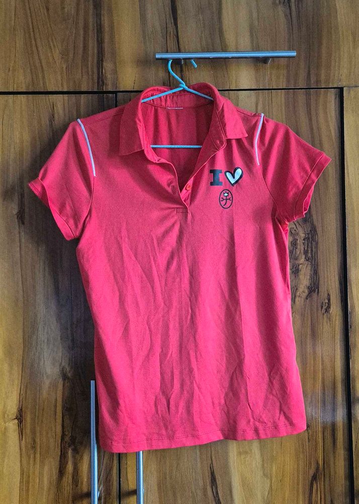 Red Polo T Shirt 👕