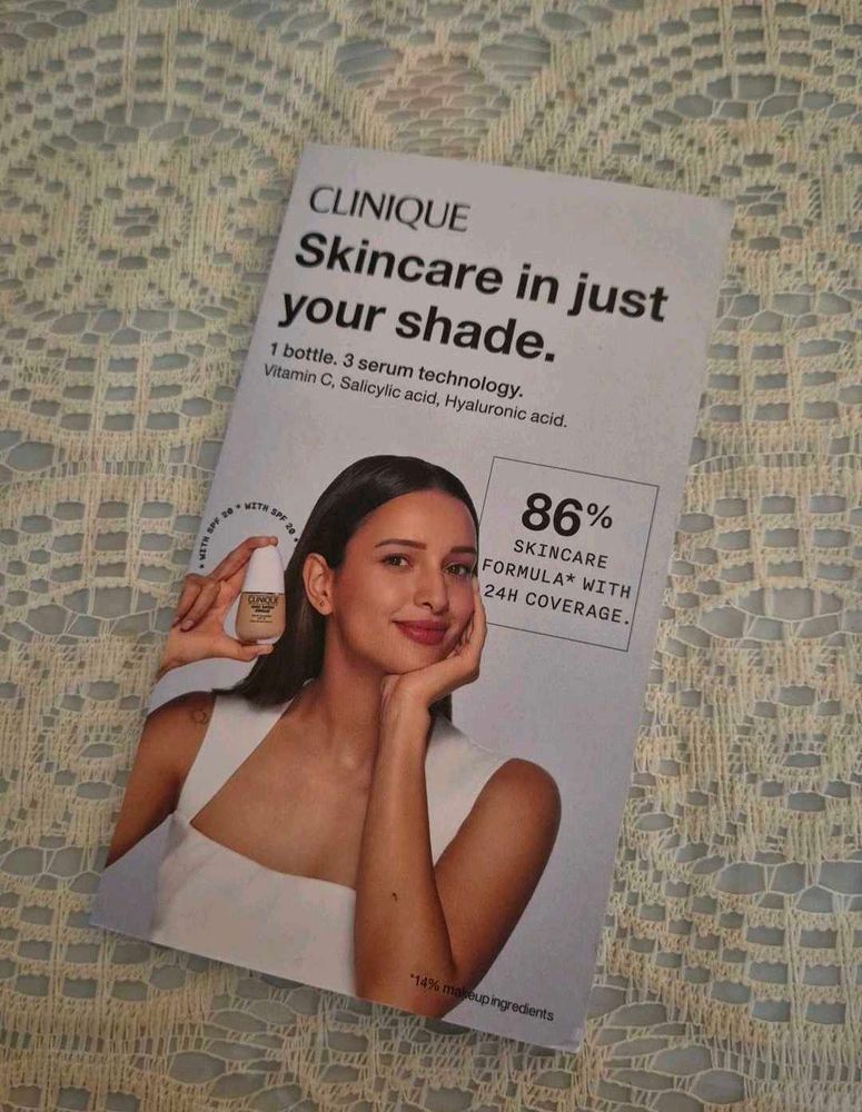 Clinique Foundation Sample