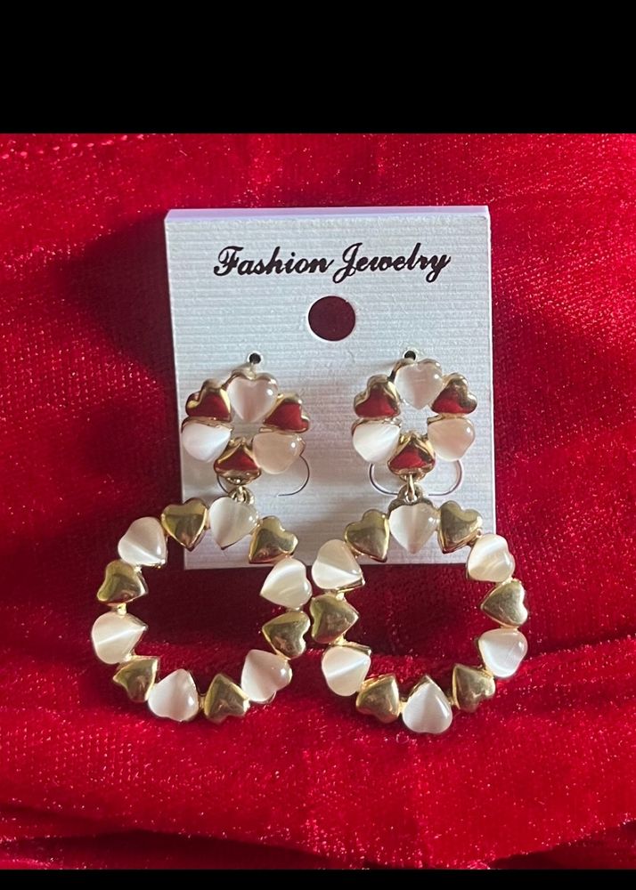 Heart Shaped Aesthetic Earrings