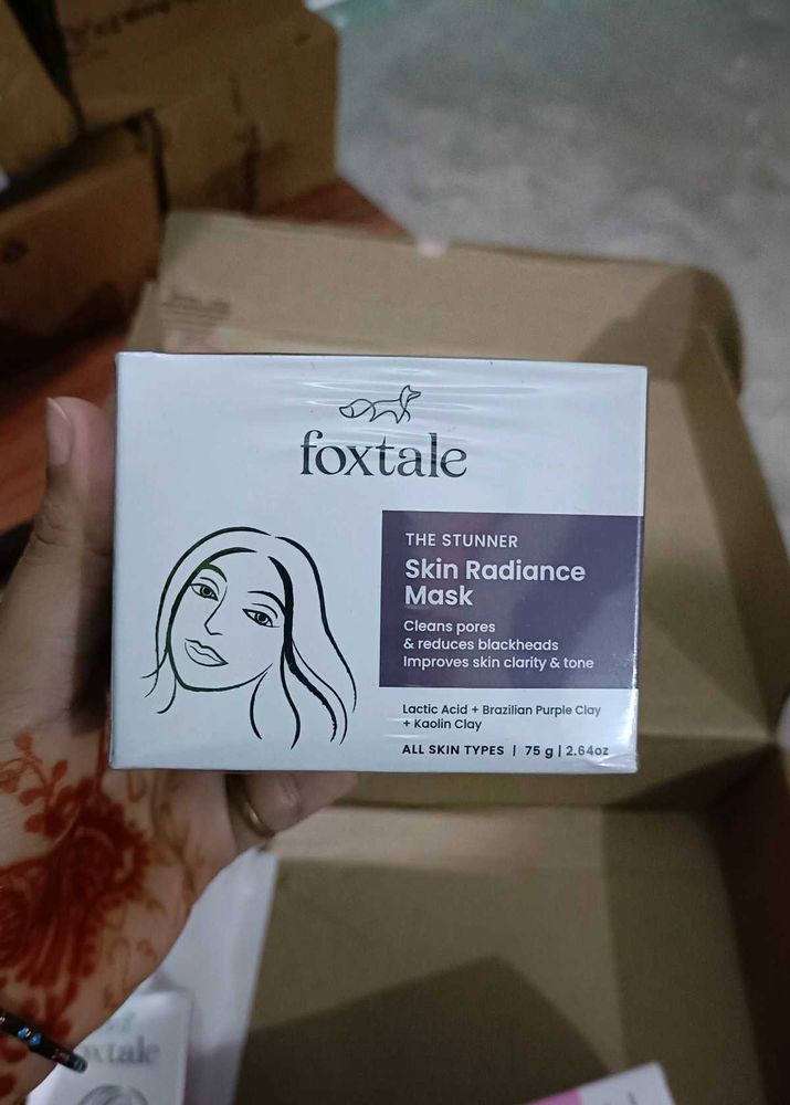 Foxtale Skin Radiance Mask