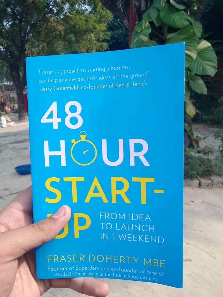 🆕 48 Hour StartUp Book Paperback Productivity