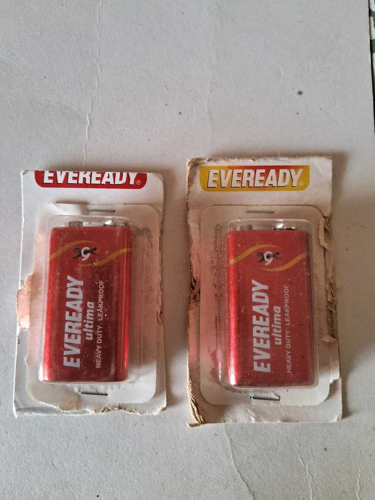 Eveready Battery 9v x2