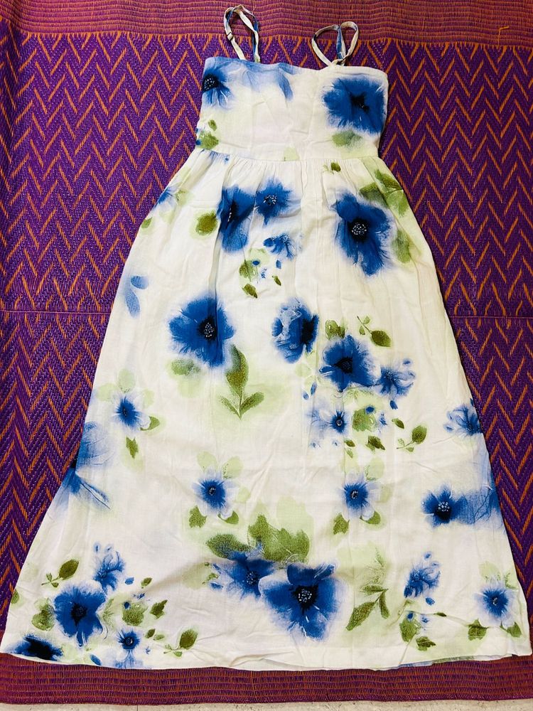 White Maxi Dress- Brand new