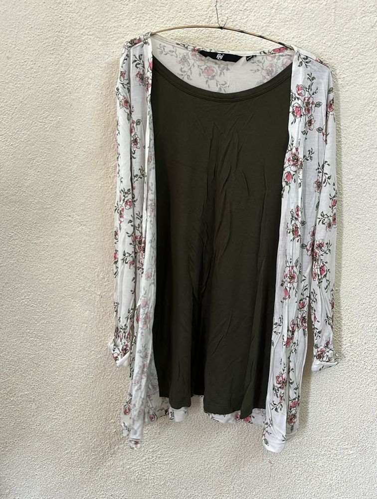 T-shirt with Jacket