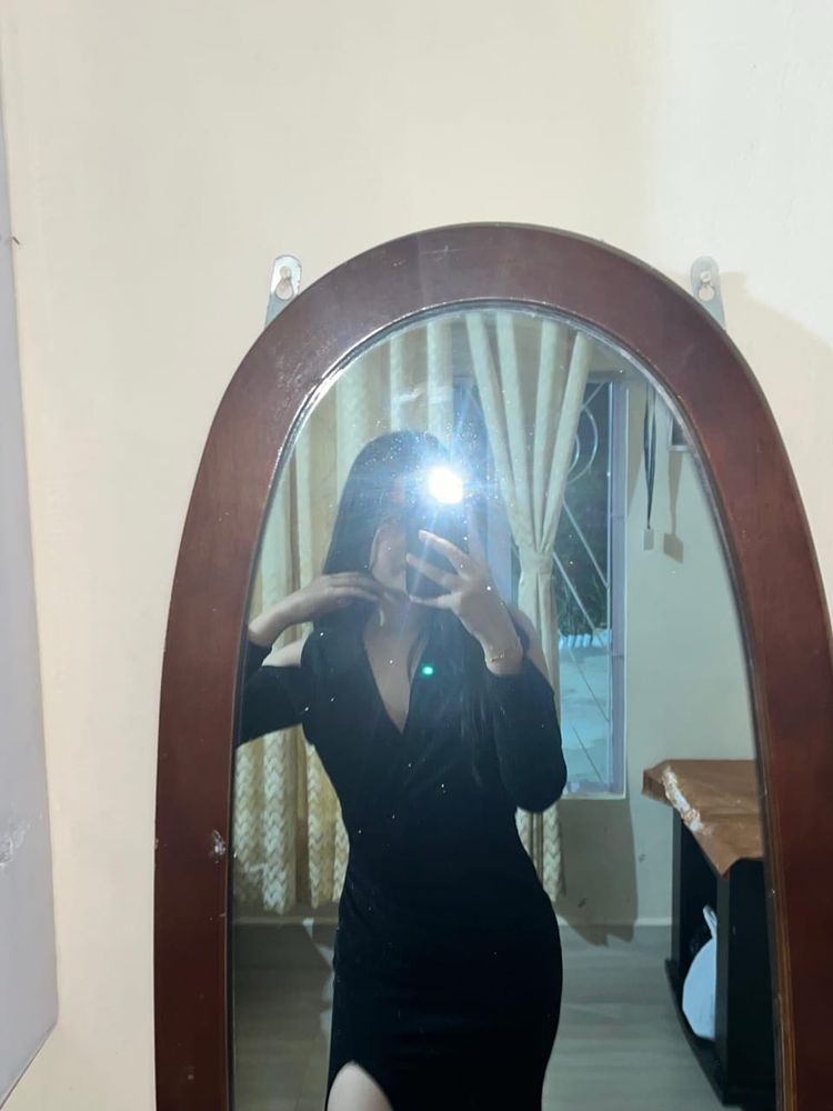 Black Shinning Dress