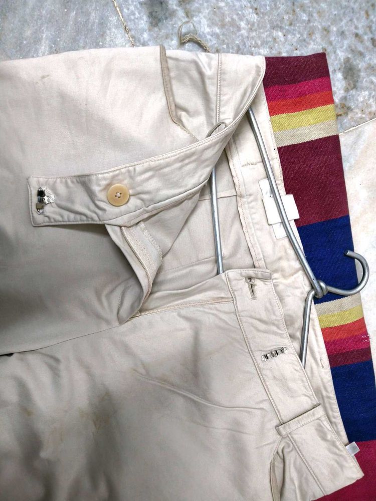 Beige Women&#39;s Pants